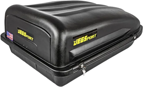 JEGS Portaequipajes de Techo para Almacenamiento de Automóvil - Portaequipajes de Techo Pequeño - Almacenamiento Resistente a la Intemperie de