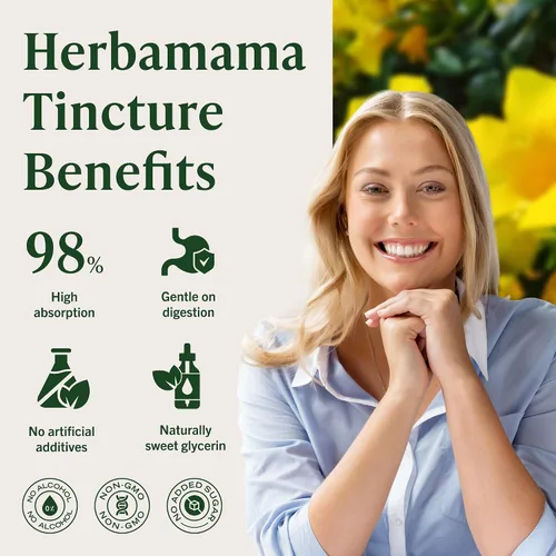 Miniatura 5 de HERBAMAMA Tintura de garra de gato – Suplemento vegano de extracto de uña de gato para apoyo inmunológico – Gotas Uncaria Tomentosa sin OMG, sin