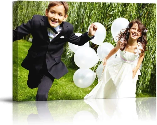 Miniatura 7 de SIGNWIN Impresiones en lienzo personalizadas con tus fotos, fotos personalizadas a lienzo enmarcado, 8 x 10 pulgadas