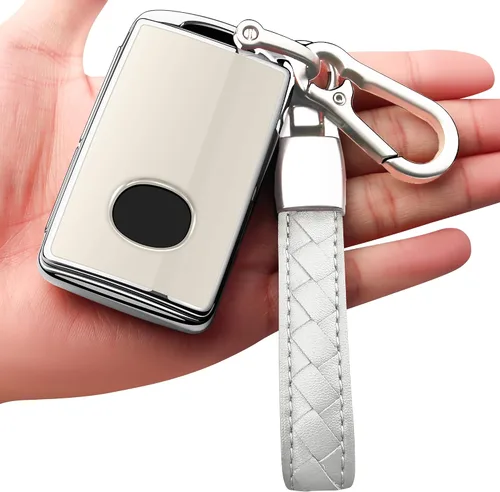 Miniatura 12 de Funda para Llavero Mazda con Llavero Estuche de Llave Carcasa de Llave Protección Completa de 360 Grados Compatible con Mazda 3 2019-2025, Mazda 3
