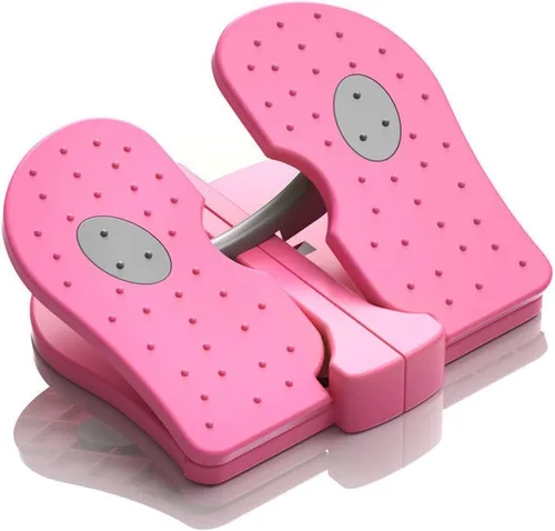 Miniatura 12 de Ejercitador de máquina de escalones para uso doméstico, pedal de escritorio, ejercitador de ciclo, paso a paso pequeño, equipo multifuncional