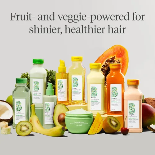 Miniatura 7 de Briogeo Superfoods Avocado + Kiwi Mega Moisture Hair Mask Protein-Free Deep Conditioning Treatment for Dry Hair Silicone-Free Vegan &