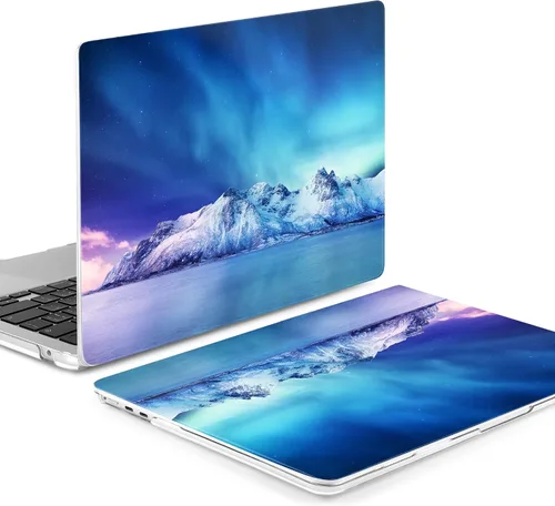 Miniatura 6 de Batianda Funda para MacBook Air de 15 pulgadas 2024 M3 2023 M2 modelo A3114/A2941, carcasa rígida de plástico de diseño único, cubierta de teclado