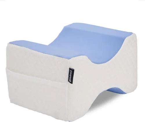 cooloo8 Almohada de piernas para dormir de lado, almohada de rodilla para dormir de lado, almohada de rodilla, alivio del dolor de ciática, almohada