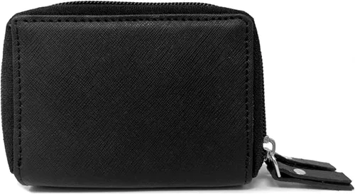 Miniatura 4 de Alpine Swiss Cartera organizadora de acordeón para mujer, de cuero, tarjeta, identificación, Negro -, Compacto