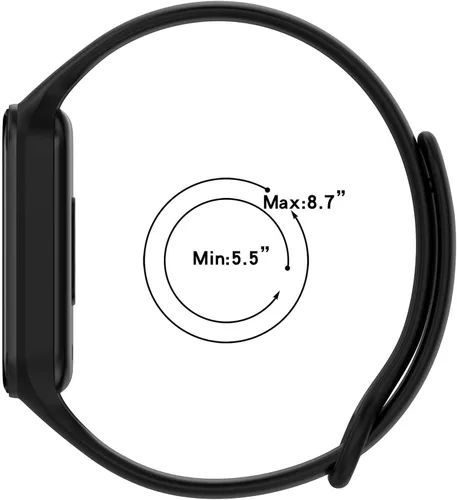 Miniatura 2 de FitTurn Correa de reloj inteligente [6 unidades] – Compatible con Xiaomi Mi Redmi Smart Band 2 Fitness Tracker (reloj no incluido) Correa de muñeca