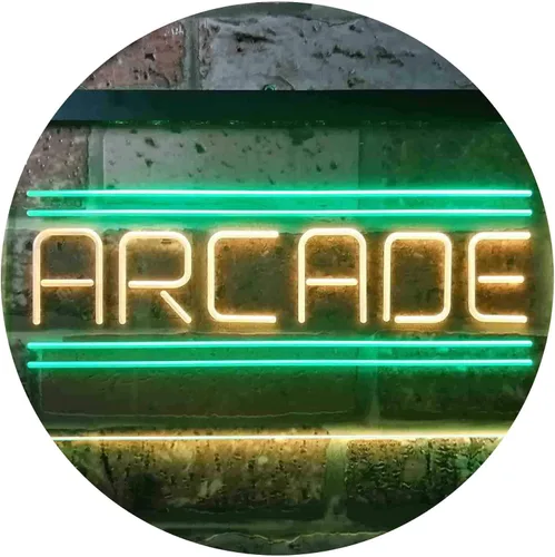 Miniatura 19 de ADVPRO Arcade Game Zone Room - Letrero de neón LED de doble color, azul y rojo, 12 "x 8.5" st6s32-i3368-br