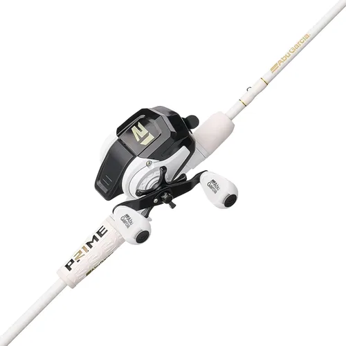 Abu Garcia Prime Spinning Reel and Fishing Rod Combo Negro