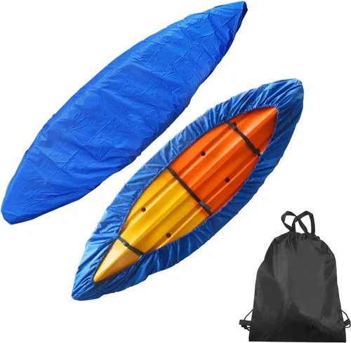 420D Durable 2.6m-6m/7.8-18ft, 7 tamaños, 9 colores durable cubierta de kayak canoa cubierta antipolvo cubierta impermeable UV protector protector