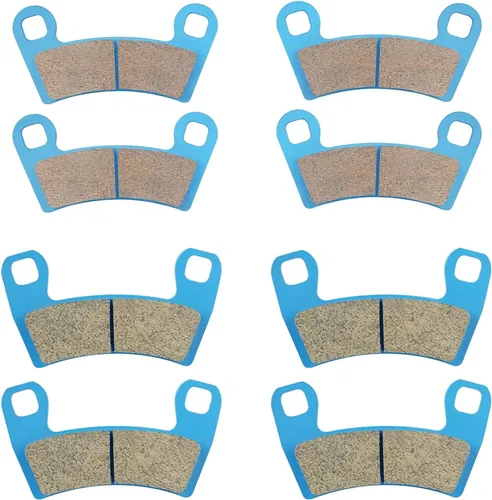 Kit de pastillas de freno de cerámica 2206025 delanteras y traseras compatibles con Polaris RZR 900/RZR-S 900 2015-2021, RZR 1000 2017-2020