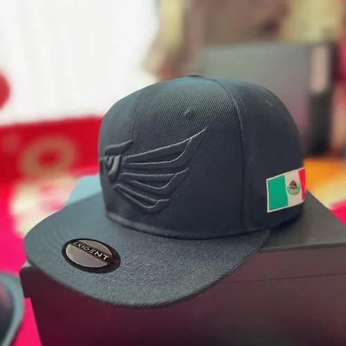 Miniatura 5 de EXIGENT Gorra de béisbol de México, ajustable, logotipo bordado