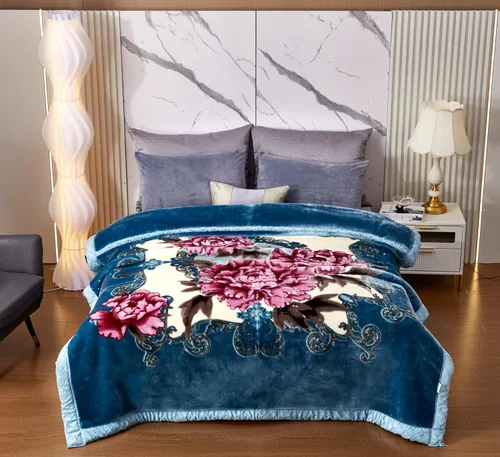 Miniatura 21 de LGYKUMEG Manta coreana con peso de 79 x 91 pulgadas, cálida manta de felpa de forro polar de invierno, súper suave y cálida, manta reversible de 2