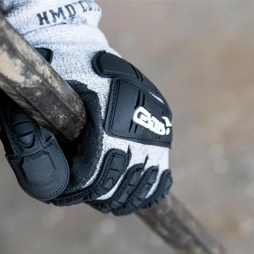 Miniatura 5 de Cestus 3008, guantes de impacto resistentes a cortes ANSI A4 (1, 3, 12, 48 pares) con revestimiento de nitrilo, guantes de trabajo resistentes