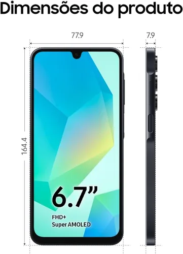 Miniatura 10 de SAMSUNG Galaxy A16 4G Dual SIM (128 GB, 2025) 6.7" 90Hz AMOLED, resistente a salpicaduras, 8 núcleos, cámara de 50 MP