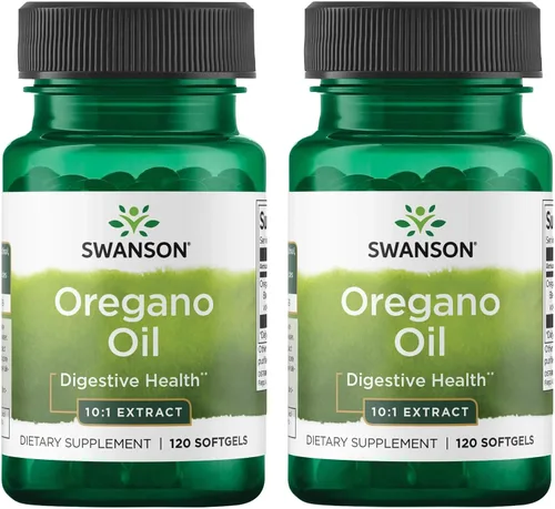 Miniatura 10 de Swanson Aceite de orégano Extracto 10:1 Suplemento de salud digestiva y respiratoria para adultos que buscan apoyo natural para el tracto