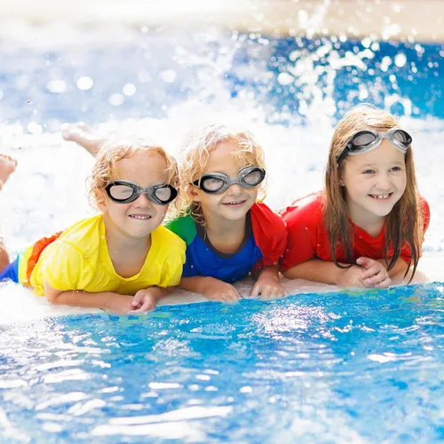 Miniatura 7 de Konohan Paquete de 15 gafas de natación de verano, unisex, de silicona, anti niebla, lentes transparentes para adultos, hombres, mujeres y niños