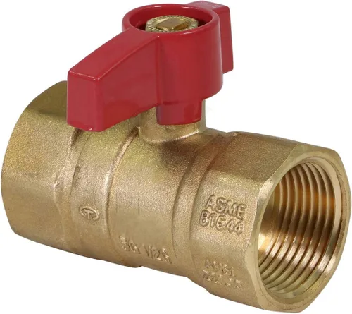 Miniatura 2 de Flextron FTGV-01F01F - Válvula de bola de gas, 1 x 1 pulgada