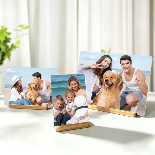 Miniatura 2 de Custom Style Impresiones de Fotos en Metal Personalizadas, Personaliza Tu Propio Marco de Fotos, Regalo de Imagen en Metal Personalizado
