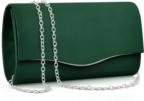 Miniatura 10 de TINDTOP - Bolsos de mano para mujer, formales para noche, de ante, con hombro, tipo sobre, para fiesta, bolsos cruzados, para boda, cóctel, bailes