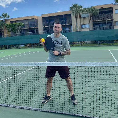 Miniatura 9 de Juego de 2 paletas de pickleball, juego de paletas de pickleball de carbono Pro, superficie de fibra de carbono 3K cruda con grano alto y giro