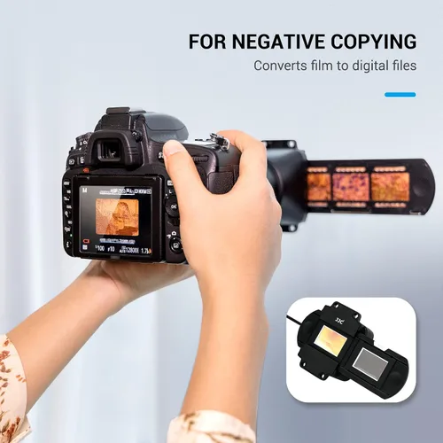 Miniatura 8 de Juego de adaptador de digitalización de película con luz LED reemplaza al Nikon ES-2 Convierte película negativa de 35mm y diapositivas a fotos