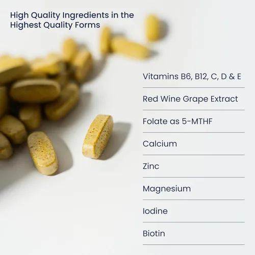 Miniatura 5 de Multivitamínico, mineral y antioxidante Plus - Multivitamínico para hombres y mujeres con nutrientes vitales, vitamina C, vitamina D y vitamina E