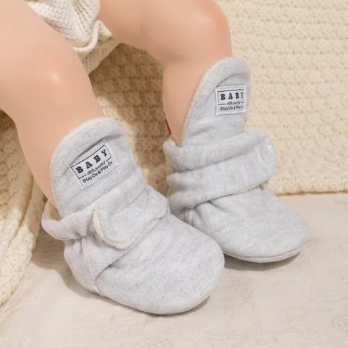Miniatura 121 de Sawimlgy - Botines de algodón antideslizantes para recién nacido, con agarre, para cuna o para el invierno