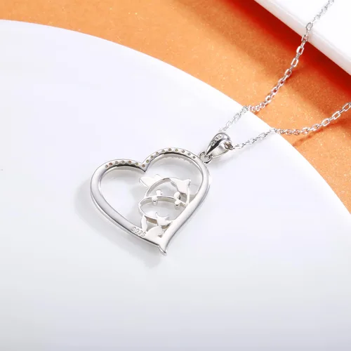 Miniatura 5 de Collar de vaca de plata de ley 925 con colgante de vaca, joyería con estampado de vaca para mujer, regalos de cumpleaños
