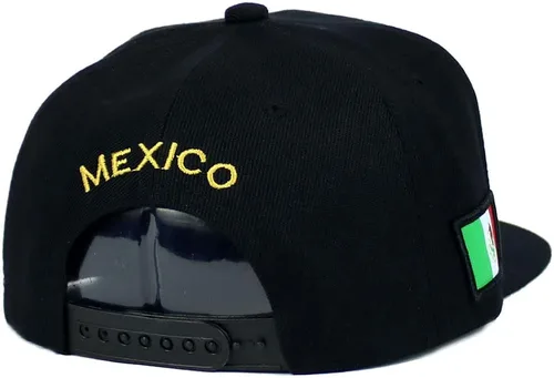 Miniatura 4 de Gorra de béisbol con logotipo federal del estado de México, bordada, con tapa plana