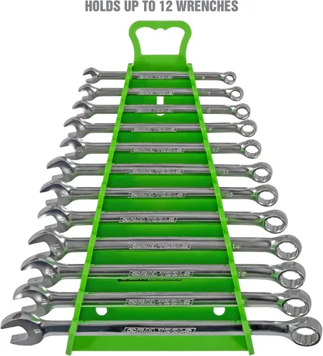 Miniatura 2 de OEMTOOLS 23106 Organizador de llaves inversas con asa, para tienda, garaje o caja de herramientas, organizadores y almacenamiento para un transporte