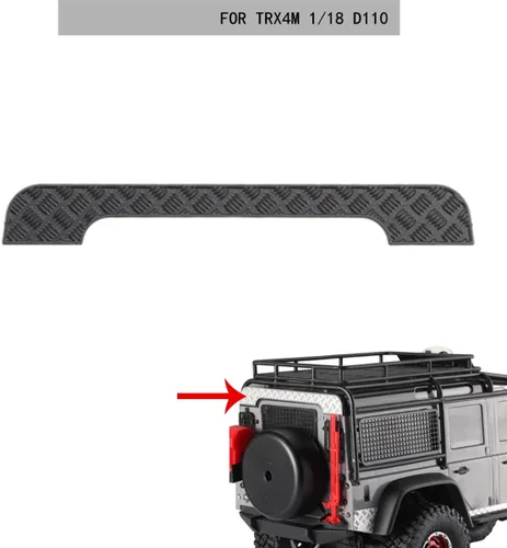 Miniatura 3 de RC Crawler Car Hood Metal Skid Plate para 1/18 TRX-4M (set2)