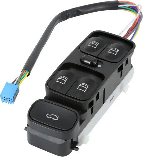 Interruptor maestro de elevalunas eléctrico compatible con Mercedes Benz C240 C320 2003-2007 C230 2006 2007 C280 C350 02-04 C32 AMG 05-06 C55 AMG