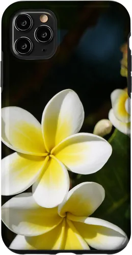 Miniatura 13 de iPhone 12/12 Pro Plumeria Flower - Carcasa amarilla