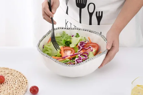 Miniatura 5 de Pampa Bay Salerno - Ensaladera grande de porcelana