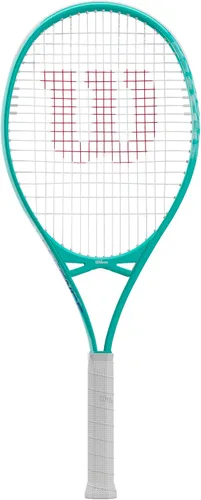 Wilson Essence 112 - Raqueta de tenis recreativa para adultos, tamaño de agarre 2-4 1/4, color verde azulado