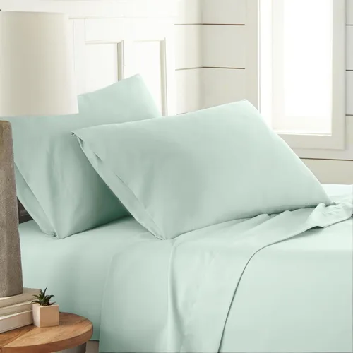 Miniatura 18 de Southshore Fine Living, Inc. Juego de ropa de cama de microfibra de 4 piezas, juego de sábanas tamaño Queen, sábana bajera ajustable de 14 pulgadas