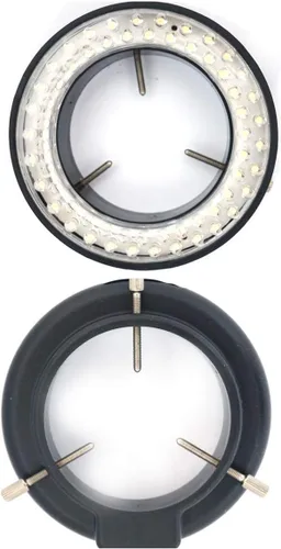 Miniatura 3 de FainWan Accesorios para microscopio digital 60 LED Anillo ajustable Luz Iluminador Lámpara para Microscopio de Zoom Estéreo