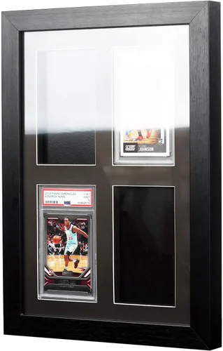 Miniatura 10 de Marco de exhibición de tarjetas graduadas, compatible con PSA, CGC y TAG Slabs, estuche de exhibición de tarjetas coleccionables de montaje en pared