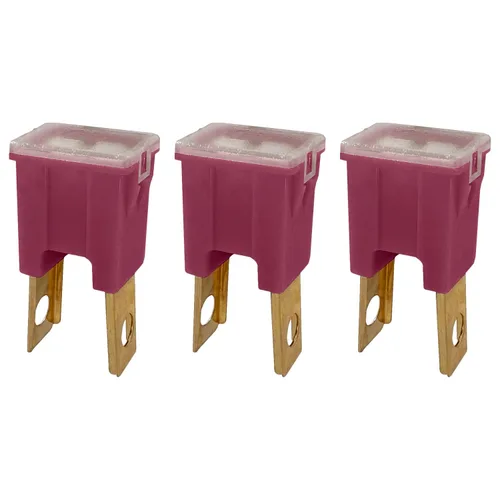 A.A Terminal Macho Recto de 30 Amperios Fusible de Reemplazo para PAL Auto Link, Cartucho de Fusible FLM - Automotriz para Coche, Camión, Audio RV