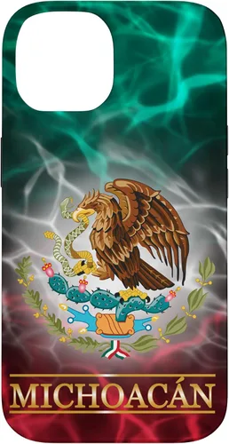 Miniatura 4 de Funda para iPhone 11 con la bandera de México de Michoacán, funda con orgullo de raíces mexicanas