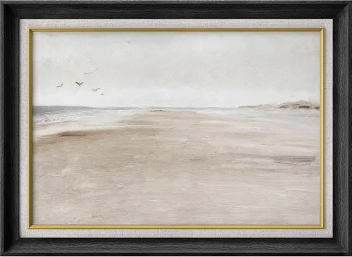 Miniatura 261 de MUDECOR Lienzo enmarcado prémium para pared, pinos nevados en bosque de invierno, ilustraciones modernas, arte contemporáneo, escénico, divertido