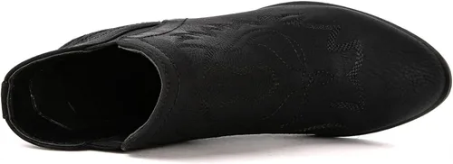 Miniatura 6 de GLOBALWIN Botas de tobillo para mujer, botas vaqueras del oeste