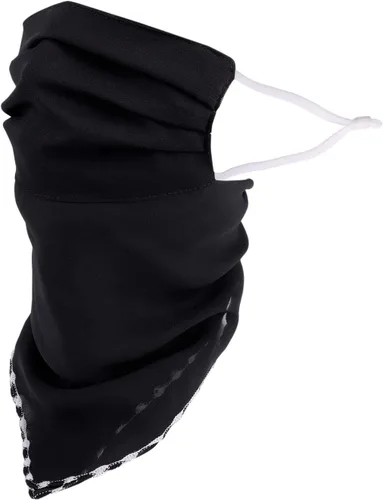 Miniatura 3 de Bufanda tipo bandana para mujeres y niñas, con cintas elásticas para las orejas, polaina para el cuello, pasamontañas, protección contra el polvo