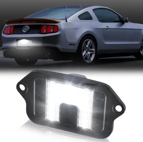 Miniatura 9 de D-Lumina Conjunto de luces LED para placas de matrícula con lámpara para etiqueta para Ford Mustang 1994-2004, alimentado por luces de etiqueta LED