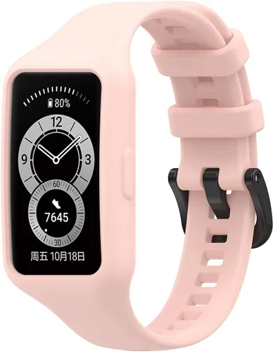 Miniatura 16 de Senter Correa de repuesto de goma suave de liberación rápida para Huawei Band 7 Smart Watch 10 pzas
