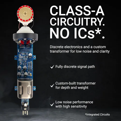 Miniatura 5 de SE ELECTRONICS - Micrófono condensador cardioide de diafragma grande 2200 con montura de choque y filtro