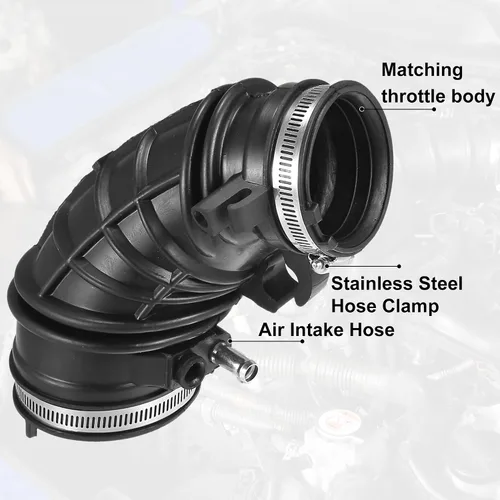 Miniatura 4 de Tubo de manguera de admisión para filtro de aire con abrazaderas 17228-PNE-G00 - Filtro de motor de automóvil Tubo de manguera de conducto