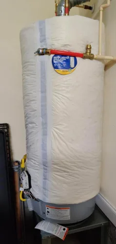 Rocky Mountain Goods Manta para calentador de agua R10, ahorra energía y dinero, se adapta a calentadores de agua eléctricos y de gas de hasta 60