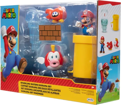 Miniatura 4 de Nintendo 2.5" Sparkling Waters Diorama Set