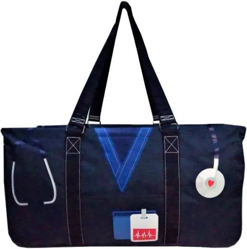 Miniatura 35 de NGIL Bolsa de comestibles reutilizable extra grande plegable de gran tamaño para comestibles, almacenamiento, picnic, playa, Flecha-negro